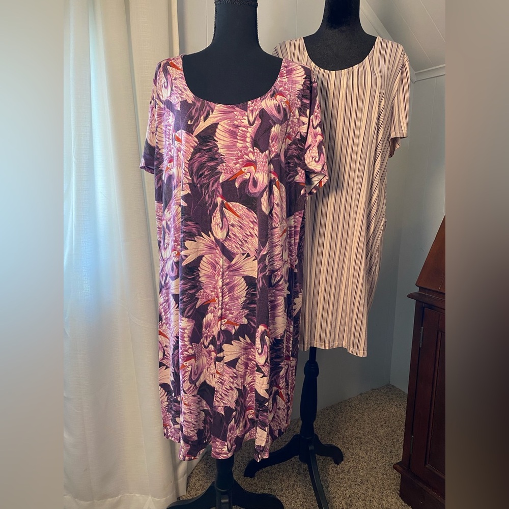 Soma Cool Nights Pair of 2 Short Sleeve Sleepshirts XXL